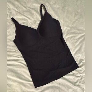 Black Nylon Spandex Shirt